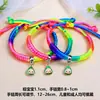 Joyería de Venta Caliente Festival del Bote del Dragón Pulsera de Cuerda Colorida Tejida a Mano Espiral Columna de Dragón Suerte Cuerda de Mano Colorida