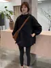 Jaqueta com Capuz para Mulheres 2025 Outono Popular Estilo Coreano Solta Casual Versátil Emagrecedora Jaqueta Top Tendência