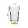 Taza de Vidrio Youwei Taza Octagonal Resistente al Calor Taza de Té Hotel 0.1kg Taza de Licores Bar Ktv Taza de Cerveza Taza Comercial