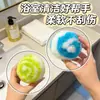 Pelota de Limpieza Mágica Cepillo Limpiador para Encimera de Baño Cepillo de Cerdas Suaves Grifo de Lavabo Bola de Baño Limpiadora Multifuncional