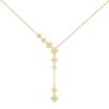 Collar de plata esterlina S925 nuevo japonés y coreano para mujer, cadena fina tipo trébol de cuatro hojas con incrustaciones de circonita, estilo Ins