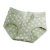 Ropa interior nueva de algodón puro para mujer, ropa interior estampada de talle medio, ropa interior de algodón puro para mujer, calzones lindos estampados, venta al por mayor de fábrica
