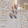 Adesivos de nail art autoadesivos, fantasmas de desenho animado de Halloween, novos adesivos de unha, fofos, populares, à prova d'água, peculiares, doces, finos e duráveis