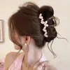 Pinza para el Cabello Única y Hermosa de Tamaño Mediano para Mujeres con Cabello Fino, Pinza de Lujo para Recogidos en la Parte Trasera de la Cabeza, Accesorio para el Cabello Tipo Pinza de Tiburón