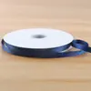 Cinta de Poliéster de Color Sólido de 1 cm, 80 Yardas, Cinta para Ramo de Flores, Decoración Floral Hecha a Mano, Lazo para Pastel de Flores