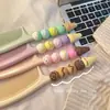 Lindo peine de helado para uso doméstico, adecuado para estudiantes y niños, peine alisador de cabello, peine para peinar el cabello, regalo, peine alisador portátil y seguro