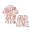 Pijama Infantil 2026 Dibujos Animados Ropa Infantil Nuevo Estilo Niños y Niñas Algodón Nube Niños Grandes Cuello Solapa Conjunto de Ropa para el Hogar Transfronterizo