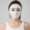 Máscara de Proteção Solar Sem Costura Lado Ab Feminina Anti-UV Máscara Facial Completa Máscara Facial de Proteção Solar de Verão para Ciclismo Masculina para Exterior