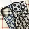 Letra D Europea y Americana Adecuada para Iphone16/15/14Promax Apple 13/17 Agujero Grande Funda para Teléfono Lujo Gama Alta