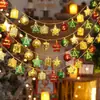 Novas luzes de Natal LED internas transfronteiriças de 2026, luzes decorativas de atmosfera natalina, luzes de boneco de neve para árvore de Natal
