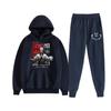 Jujutsu Kaisen Spell Battle Novo Casual Trendy Cartoon Texto Impressão Moletom Masculino e Feminino