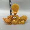 Resina Imitación Piedra Shoushan Ruyi Sapo Dorado Col Repollo Adornos Baica Sala de Estar Decoración del Hogar Tienda Regalos de Apertura
