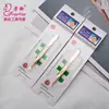A15Bk Pinzas para Cejas Fangling Acero Inoxidable Chapado en Oro Pinzas Oblicuas para Cejas Pinzas de Belleza Depilación Recorte de Cejas Cabello Blanco Cejas Planas