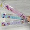 Regla de Papelería Demon Slayer K-pop de Moda Regla de Dibujos Animados Regla de Onda Papelería para Estudiantes Regla de Alta Calidad