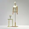 Mannequins de Vitrine para Loja de Roupas, Meio Corpo Feminino para Vestido de Noiva, Suporte de Exibição, Mannequim Feminino de Corpo Inteiro, Prateleira