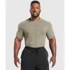 Camiseta Deportiva de Fitness de Secado Rápido Transpirable Elástica Ajustada de Manga Corta con Estampado de Hielo Casual para Gimnasio Running