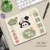 Literatura Inspiradora tamanho pequeno Proteção para Pulso Estilo Ins Antiderrapante Resistente ao Desgaste Amortecimento Espessado Tapete de Mesa para Trabalhador com Laptop