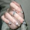 Arte de Unhas Novo Patch de Joia Laser Eletro-óptico Borboleta Adesivo Adesivo de Unha Adesivo de Arte de Unha Rede Social Lote Misto