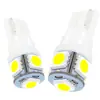 Luz de Posición T10 para Coche Alta Brillo Decodificación Luz de Matrícula Bombilla LED para Coche 5SMD5050 Luz de Coche Luz de Techo Interior