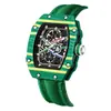 Venta Caliente Transfronteriza Correa de Nailon en Forma de Barril Ultradelgada Reloj para Hombre de Moda Reloj de Cuarzo Marca Reloj para Hombre Nuevo Modelo