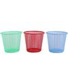 Cesto de basura hueco para oficina, cubo de basura para limpieza del hogar, cubo sanitario, cesta de plástico para el hogar, tienda de 2 yuanes, artículos de primera necesidad para el hogar