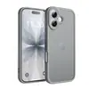 Funda Protectora Magnética Mate Personalizada para Teléfono Móvil Apple 17Pm Iphone16 Cubierta Protectora de Borde Recto Todo Incluido con Agujero Fino Anti-Caídas