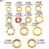 Accesorios de oro y arena de Vietnam con fuerte retención de color, anillo Qiankun, anillo de dragón y fénix, pulsera tejida artesanal, collar, anillo de conexión, joyería