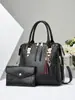 Set de Bolso Madre e Hija para Mujer 2026 Modelo Nuevo Gran Capacidad Bolso Cruzado de Hombro Individual Set de Dos Piezas Moda Patrón de Cocodrilo en Relieve