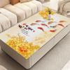 Nuevo Mantel 3D Impermeable y a Prueba de Aceite Lavado Libre PVC Engrosado Resistente a la Suciedad y Duradero Estilo Chino Mantel para Mesa de Comedor Mantel para Mesa de Centro Anti-escaldaduras