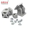 Perfil de Aluminio Bisagra Móvil 30304040 Conector Aleación de Zinc Escuadra de Esquina Bisagra Cualquier Ángulo