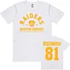 Camiseta Llya Rozanov 81Bos Attacker Camiseta Estampada Tv Competição Intensa Manga Curta Algodão Moda Masculina