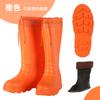 Botas Grandes de Algodón de Invierno Espuma Botas de Lluvia de Algodón para Hombre Botas Cálidas del Noreste Botas Grandes de Algodón Botas de Nieve Impermeables Antideslizantes Botas de Algodón