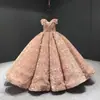 Vestido de Novia para Bodas de Comercio Exterior Europeo y Americano para Mujer 2026 Lentejuelas que Cambian de Color Vestido de Gala para Actuaciones Hombros Descubiertos Falda Abullonada para Adultos