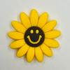 Nueva serie Arcoíris accesorios para zapatos de agujeros PVC goma suave zapatos flor jardín zapatos hebilla decoraciones DIY transfronterizo en stock