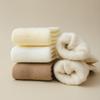 Meias de caxemira meias de confinamento feminino pós-parto outono e inverno meias de comprimento médio da panturrilha meias de dormir espessas forradas de lã meias de pelúcia longas
