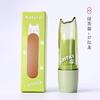 Tubo de lápiz labial en frasco recto, color caramelo, tubo vacío, bricolaje, bálsamo labial hecho a mano, material de actividad de embalaje
