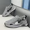 Otoño 2024 Más Fácil para Combinar Tenis Trbottomy Trbottomy Retro de Suela Gruesa de Caña Baja con Cordones Zapatos Deportivos Douyin Zapatos de Papá