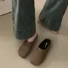Mules Planas Estilo Coreano Preguiçosas de Calçar para Mulheres, Novos Sapatos 2026, De Calçar, Antiderrapantes, Sandálias Versáteis