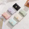 Billetera Corta para Mujer Fresca y Sencilla Estilo Coreano, Sensación de Alta Gama Ins Transfronteriza, Pequeña Billetera de Dibujos Animados con 70% de Descuento al por Mayor