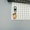Llavero de Disfraz de Personaje de Dibujos Animados Hecho de Resina, Lindo Accesorio para Mochilas de Estudiantes, Pequeño Regalo para Mejores Amigos, Colgante para Bolsos