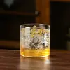 Taza de Vidrio de Borosilicato Alta Tubo Recto Cilíndrico Café Bar Copa de Cóctel Taza para Bebidas de Jugo Té Resistente a Altas Temperaturas