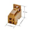6098-28301 Conector Automotivo Conector de Assento Elétrico 4 Furos Plug de Modificação de Assento Elétrico Atacado