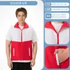 Chalecos de voluntario con impresión de logo personalizado, uniformes de trabajo para voluntarios y miembros de partido, venta al por mayor de chalecos para publicidad de bienestar público y actividades promocionales