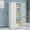 Archivero de oficina, archivador de acero para documentos, mueble de almacenamiento para el hogar, gabinete con cerradura, mueble con ruedas, archivador metálico