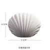 Suporte de Exibição de Joias Bandeja Branca de Gesso Porta-Anéis Joias Armazenamento de Joias Exibição Adereços e Decorações para Fotos e Transmissões ao Vivo