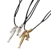 Collar Colgante de Pez Pequeño con un Diseño Único y Versátil, Presentando un Sofisticado y Moderno Gargantilla Cadena para Suéter