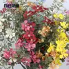 Pequeña Flor Silvestre Boda Arreglo de Flores Artificiales Hotel Diseño Floral Decoración del Hogar Fila de Flores Techo Flor de Seda Flor