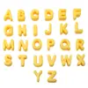 Miçangas Acrílicas Cor Creme com Furo Grande de Números e Letras para Correntes de Celular Artesanais DIY, Pingentes de Bolsa e Acessórios Decorativos