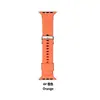 Para Apple Iwatch Série Completa 5678 Relógio Apple Impermeável Esportivo Cor Sólida Silicone Samsung Fivela Quadrada Pulseira Apple