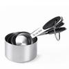 Venta al por mayor del fabricante Juego de 10 cucharas medidoras de acero inoxidable con báscula, taza medidora, juego de tazas medidoras, molde para pasteles, herramientas para hornear